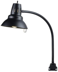 Electrix - 22 Inch, Gooseneck, Direct Mounted, Incandescent, Black, General Purpose Task Light - 100 Watt, 12 Volt, Nonmagnifying - Eagle Tool & Supply