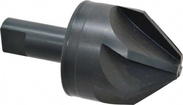 M.A. Ford - 2" Head Diam, 3/4" Shank Diam, 6 Flute 82° High Speed Steel Countersink - Eagle Tool & Supply