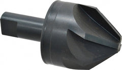 M.A. Ford - 2" Head Diam, 3/4" Shank Diam, 6 Flute 82° High Speed Steel Countersink - Eagle Tool & Supply
