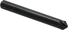 M.A. Ford - 3/16" Head Diam, 3/16" Shank Diam, 6 Flute 90° High Speed Steel Countersink - Eagle Tool & Supply