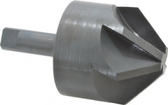 M.A. Ford - 3" Head Diam, 3/4" Shank Diam, 6 Flute 90° High Speed Steel Countersink - Eagle Tool & Supply