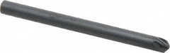 M.A. Ford - 1/8" Head Diam, 1/8" Shank Diam, 6 Flute 100° High Speed Steel Countersink - Eagle Tool & Supply