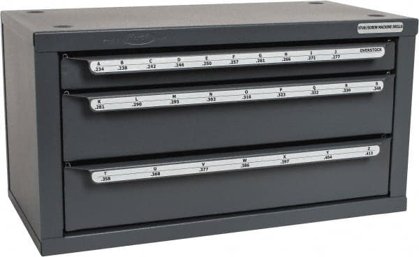 Huot - Letter A to Z Drill Bit Dispenser - Eagle Tool & Supply