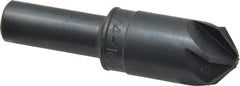 M.A. Ford - 3/4" Head Diam, 1/2" Shank Diam, 6 Flute 100° High Speed Steel Countersink - Eagle Tool & Supply