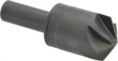 M.A. Ford - 1" Head Diam, 1/2" Shank Diam, 6 Flute 120° High Speed Steel Countersink - Eagle Tool & Supply