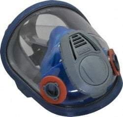MSA - Series 3000, Size L Full Face Respirator - 4-Point Suspension, Bayonet Connection - Eagle Tool & Supply