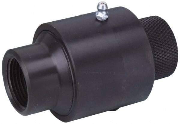 Barco - 2-1/2" Pipe, 2-1/2" Flange Thickness, Plane Swivel, Straight Swivel Joint - Carbon Steel, Size Code 16, NPT Ends - Eagle Tool & Supply