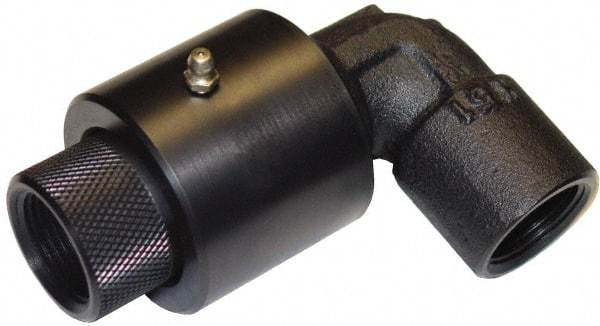 Barco - 3-1/4" Pipe, 3-1/4" Flange Thickness, Plane Swivel, Double 90 Elbow Swivel Joint - Carbon Steel, Size Code 24, NPT Ends - Eagle Tool & Supply