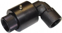Barco - 2" Pipe, 4" Flange Thickness, Plane Swivel, Double 90 Elbow Swivel Joint - Carbon Steel, Size Code 32, NPT Ends - Eagle Tool & Supply