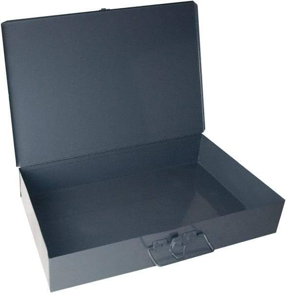 Durham - 18 Inches Wide x 3 Inches High x 12 Inches Deep Compartment Box - Steel , 1 Compartment - Eagle Tool & Supply