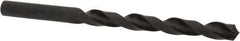 Hertel - 7.25mm 118° High Speed Steel Jobber Drill - Oxide Finish, Right Hand Cut, Spiral Flute, Straight Shank, 108mm OAL, Standard Point - Eagle Tool & Supply