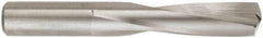 M.A. Ford - 2.3mm 135° Spiral Flute Solid Carbide Screw Machine Drill Bit - TiCN Finish, Right Hand Cut, 19mm Flute Length, 44mm OAL, Straight Shank - Eagle Tool & Supply