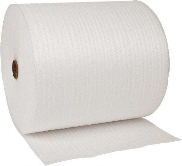 Value Collection - 625' Long x 24" Wide x 1/16" Thick, Polyethylene Foam - White - Eagle Tool & Supply