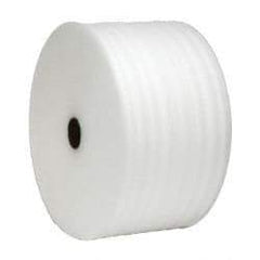 Value Collection - 275' Long x 12" Wide x 1/8" Thick, Polyethylene Foam - White - Eagle Tool & Supply