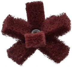 Standard Abrasives - 2 Inch Diameter Unmounted Buffing Wheel - 2 Ply, Scrubber Wheel, Medium Grade - Eagle Tool & Supply