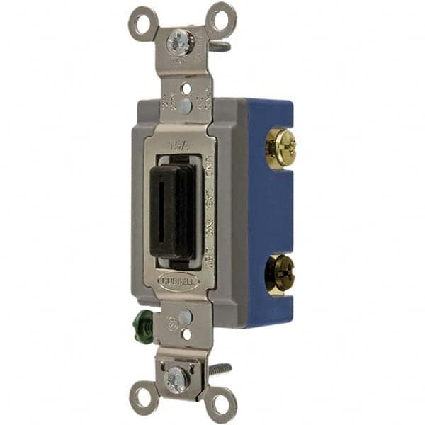 Hubbell Wiring Device-Kellems - Key Switches Switch Type: 6 Tumbler Switch Sequence: On-Off - Eagle Tool & Supply