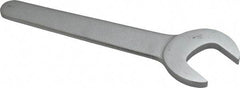 Proto - 1-1/8" Standard Service Open End Wrench - 7" OAL, Single End, Satin Finish, 30° Head Angle - Eagle Tool & Supply