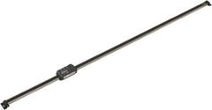 Mitutoyo - 0 to 40 Inch, 0.01mm Resolution Horizontal Electronic Linear Scale - 0.0025 Inch Accuracy, Data Output, SR44 Battery - Eagle Tool & Supply
