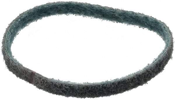 Brite Star - 1/2" Wide x 18" OAL, Aluminum Oxide Abrasive Belt - Aluminum Oxide, Very Fine, Nonwoven, Series SC-BS - Eagle Tool & Supply