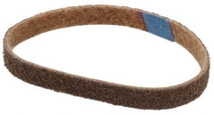 Brite Star - 3/4" Wide x 18" OAL, Aluminum Oxide Abrasive Belt - Aluminum Oxide, Coarse, Nonwoven, Series SC-BS - Eagle Tool & Supply