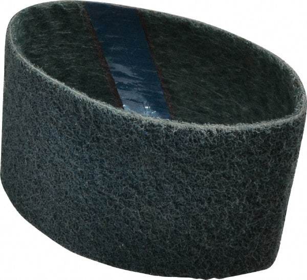 Brite Star - 3-1/2" Wide x 15-1/2" OAL, Aluminum Oxide Abrasive Belt - Aluminum Oxide, Very Fine, Nonwoven, Series SC-BS - Eagle Tool & Supply