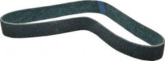 Brite Star - 2" Wide x 48" OAL, Aluminum Oxide Abrasive Belt - Aluminum Oxide, Very Fine, Nonwoven, Series SC-BS - Eagle Tool & Supply