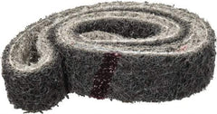 Brite Star - 1/2" Wide x 18" OAL, Silicon Carbide Abrasive Belt - Silicon Carbide, Super Fine, Nonwoven, Series SC-BS - Eagle Tool & Supply