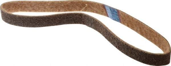 Brite Star - 1" Wide x 30" OAL, Aluminum Oxide Abrasive Belt - Aluminum Oxide, Coarse, Nonwoven, Series SC-BS - Eagle Tool & Supply