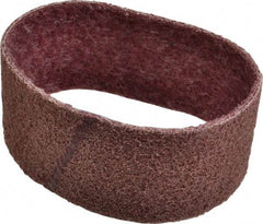 Brite Star - 3" Wide x 18" OAL, Aluminum Oxide Abrasive Belt - Aluminum Oxide, Medium, Nonwoven, Series SC-BS - Eagle Tool & Supply