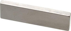 Mitutoyo - 0.1002" Rectangular Steel Gage Block - Accuracy Grade AS-1, Includes Certificate of Inspection - Eagle Tool & Supply