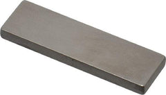 Mitutoyo - 0.1003" Rectangular Steel Gage Block - Accuracy Grade AS-1, Includes Certificate of Inspection - Eagle Tool & Supply