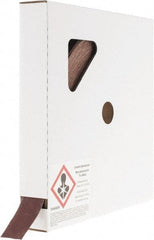 Tru-Maxx - 1" x 50 Yd 240 Grit Aluminum Oxide Cloth Roll - Very Fine Grade, J Weighted Backing - Eagle Tool & Supply