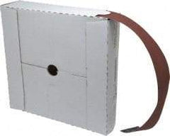 Tru-Maxx - 2" x 50 Yd 240 Grit Aluminum Oxide Cloth Roll - Very Fine Grade, J Weighted Backing - Eagle Tool & Supply