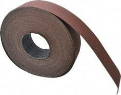 Tru-Maxx - 2" x 50 Yd 150 Grit Aluminum Oxide Cloth Roll - Very Fine Grade, J Weighted Backing - Eagle Tool & Supply
