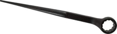 Proto - 1-5/8" 12 Point Spud Handle Box Wrench - Single End, 2-15/32" Head Diam x 1-1/8" Head Thickness, 22" OAL, Steel, Black Finish - Eagle Tool & Supply