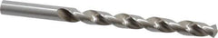 Interstate - 5/16" 140° High Speed Steel Jobber Drill - Bright Finish, Right Hand Cut, Spiral Flute, Straight Shank, 4-1/2" OAL, Standard Point - Eagle Tool & Supply