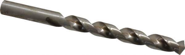Interstate - 29/64" 140° High Speed Steel Jobber Drill - Bright Finish, Right Hand Cut, Spiral Flute, Straight Shank, 5-5/8" OAL, Standard Point - Eagle Tool & Supply