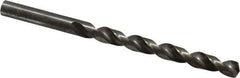 Interstate - Letter K 140° High Speed Steel Jobber Drill - Bright Finish, Right Hand Cut, Spiral Flute, Straight Shank, 4-1/4" OAL, Standard Point - Eagle Tool & Supply