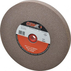 Camel Grinding Wheels - 60 Grit Aluminum Oxide Bench & Pedestal Grinding Wheel - 10" Diam x 1-1/4" Hole x 1" Thick, 2483 Max RPM, M Hardness, Medium Grade , Vitrified Bond - Eagle Tool & Supply