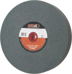 Camel Grinding Wheels - 60 Grit Silicon Carbide Bench & Pedestal Grinding Wheel - 12" Diam x 1-1/4" Hole x 2" Thick, 2220 Max RPM, I Hardness, Medium Grade , Vitrified Bond - Eagle Tool & Supply