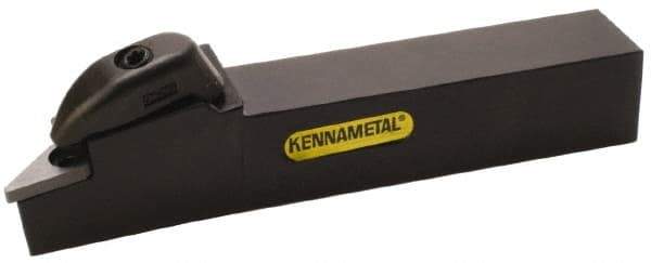 Kennametal - DVJN, Right Hand Cut, 3° Lead Angle, 25mm Shank Height x 25mm Shank Width, Negative Rake Indexable Turning Toolholder - 150mm OAL, VN.. Insert Compatibility, Series Kenclamp - Eagle Tool & Supply