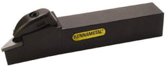 Kennametal - DVJN, Left Hand Cut, 3° Lead Angle, 20mm Shank Height x 20mm Shank Width, Negative Rake Indexable Turning Toolholder - 125mm OAL, VN.. Insert Compatibility, Series Kenclamp - Eagle Tool & Supply