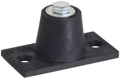 Mason Ind. - 1/2-13 Bolt Thread, 5-1/2" Long x 3-5/16" Wide x 2-3/4" High Stud Mount Leveling Pad & Mount - 550 Max Lb Capacity, 2-9/16" Base Diam - Eagle Tool & Supply
