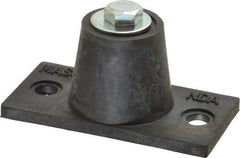 Mason Ind. - 5/16-18 Bolt Thread, 3-3/16" Long x 1-5/8" Wide x 1-1/2" High Stud Mount Leveling Pad & Mount - 75 Max Lb Capacity, 1-1/4" Base Diam - Eagle Tool & Supply