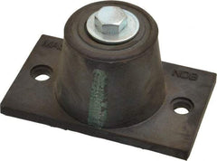 Mason Ind. - 3/8-16 Bolt Thread, 3-7/8" Long x 2-5/16" Wide x 1-7/8" High Stud Mount Leveling Pad & Mount - 175 Max Lb Capacity, 1-3/4" Base Diam - Eagle Tool & Supply