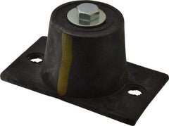 Mason Ind. - 1/2-13 Bolt Thread, 5-1/2" Long x 3-5/16" Wide x 2-3/4" High Stud Mount Leveling Pad & Mount - 1,100 Max Lb Capacity, 2-9/16" Base Diam - Eagle Tool & Supply