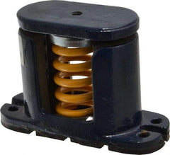 Mason Ind. - 3/8 x 4 Bolt Thread, 4" Long x 2-1/8" Wide x 4-1/2" High Stud Mount Leveling Pad & Mount - 310 Max Lb Capacity - Eagle Tool & Supply