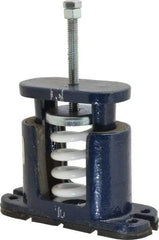 Mason Ind. - 3/8 x 4 Bolt Thread, 4" Long x 2-1/8" Wide x 4-1/2" High Stud Mount Leveling Pad & Mount - 625 Max Lb Capacity - Eagle Tool & Supply
