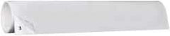 Wearwell - 3' Long x 18" Wide x 1/8" Thick, Dry Environment, Smooth Pattern Clean Room Matting - Tacky Sheets, White, 30 Layers per Mat, Series 095 - Eagle Tool & Supply