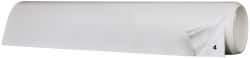 Wearwell - 45" Long x 18" Wide x 1/8" Thick, Dry Environment, Smooth Pattern Clean Room Matting - Tacky Sheets, White, 30 Layers per Mat, Series 095 - Eagle Tool & Supply